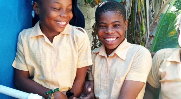 Student in Haiti