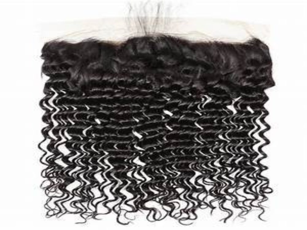 13×6 HD Lace Frontal Deep Wave Pre Plucked Natural Hair Line